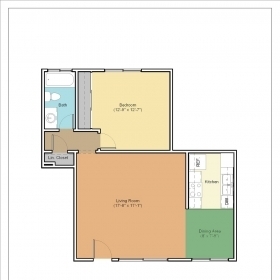 1HAB/1BA - Mission Pointe Apartments Homes