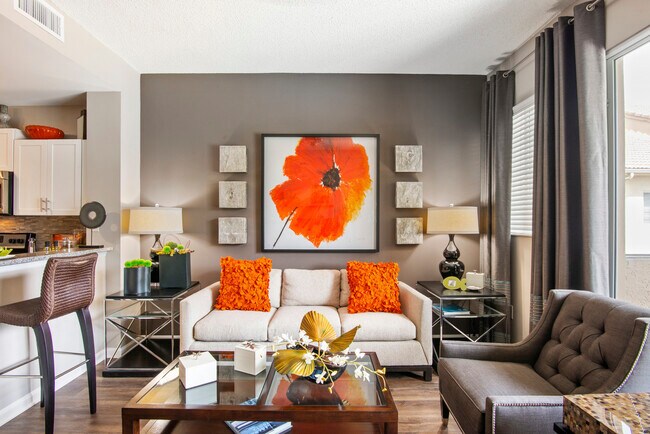 Model Living Room 1 - Gables Palma Vista