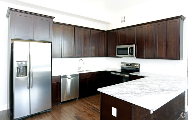 Unit 408 - Kitchen - Ironbound Lofts