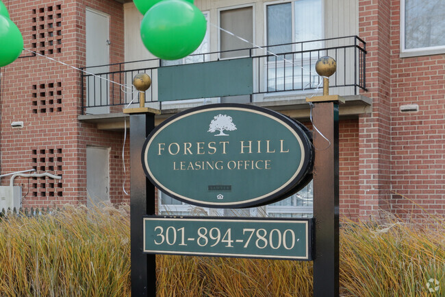 Sign - Forest Hill Apartments