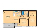 Two Bedroom One Bath