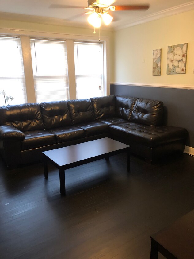 Living room - staged - 4134 W 24th Pl