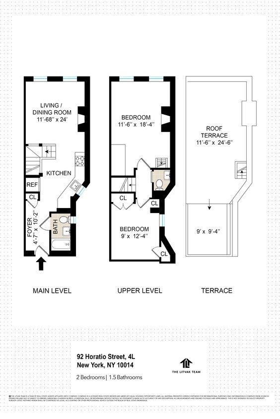 92 Horatio St Unit 4L, New York, NY 10014 Room for Rent in New York