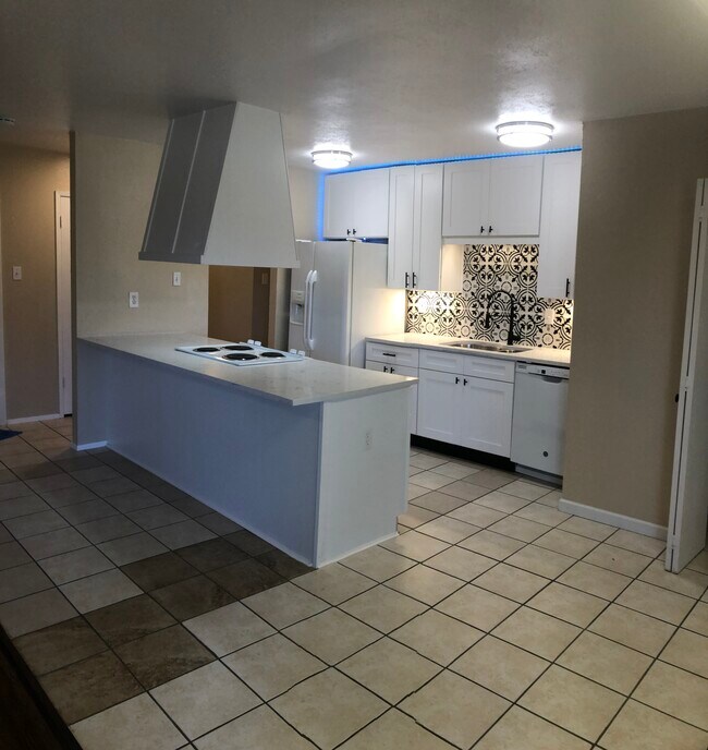 Open Kitchen with Fridged dishwasher - 749 Leading Lane Cir