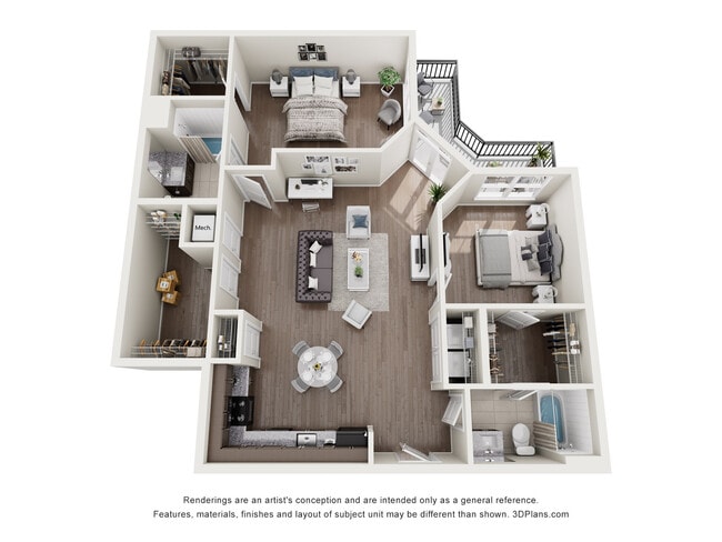 Floor Plan 2B - Eclipse