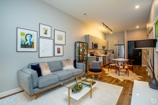 1HAB, 1BA - 640 ft² Modelo - Grand Flats