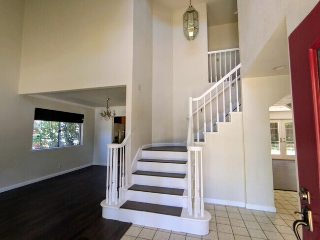 Living room on the left - 202 Carnation Ct