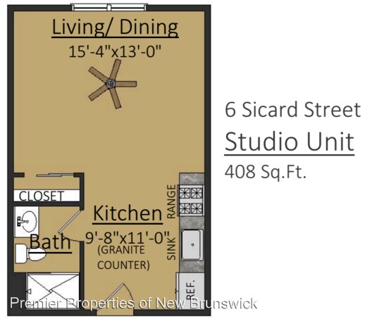 Building Photo - Studio, 1 bath Apartment - 6 Sicard Street