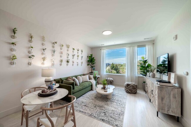 Sala de estar del apartamento - The Point at Weymouth