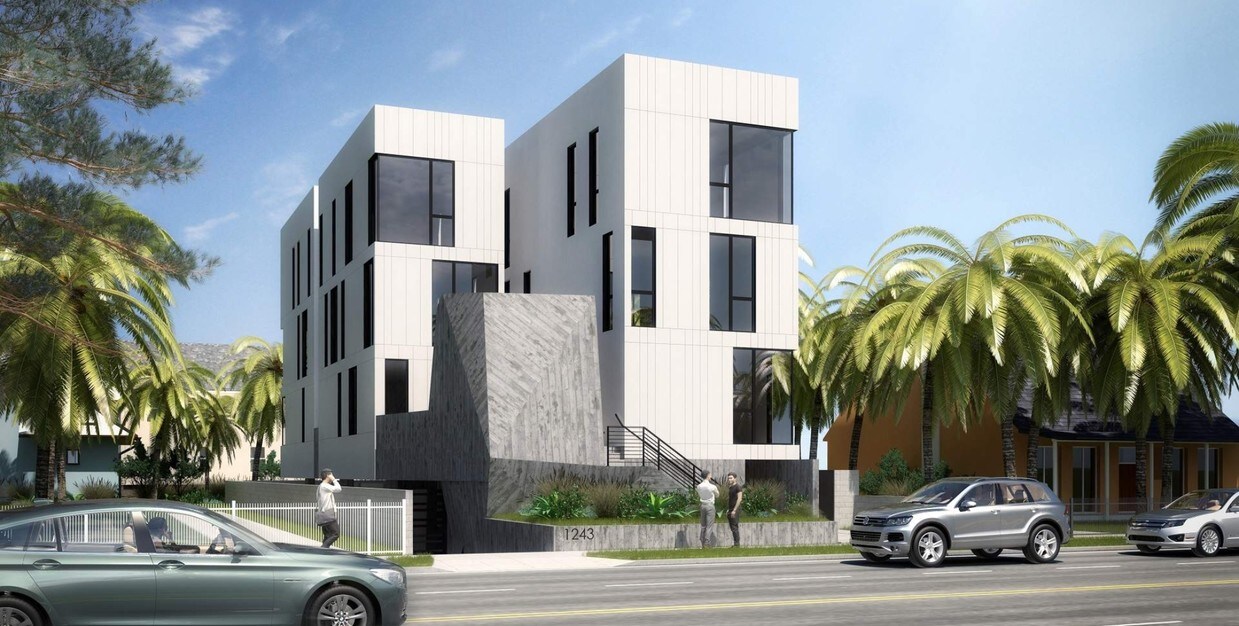 Rendering - 1243 N Gower St