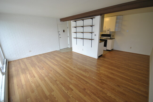 One-Bedroom Living Room - The Sans Souci