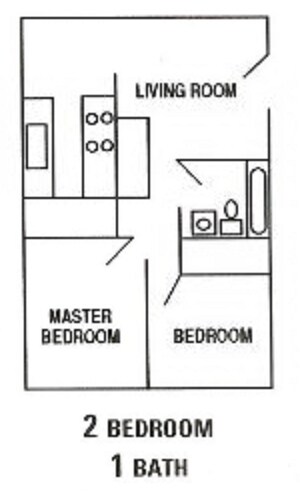 Plano de planta - Swenson Oaks Apartments