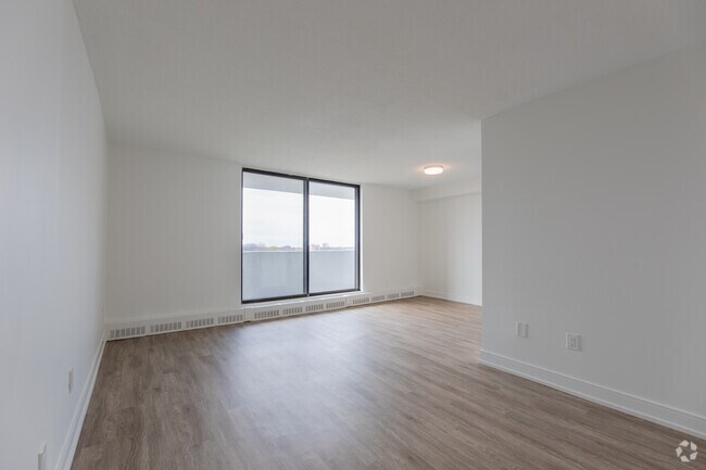 1BR, 1BA - 653SF - Living Room - 50 Burnhill Road