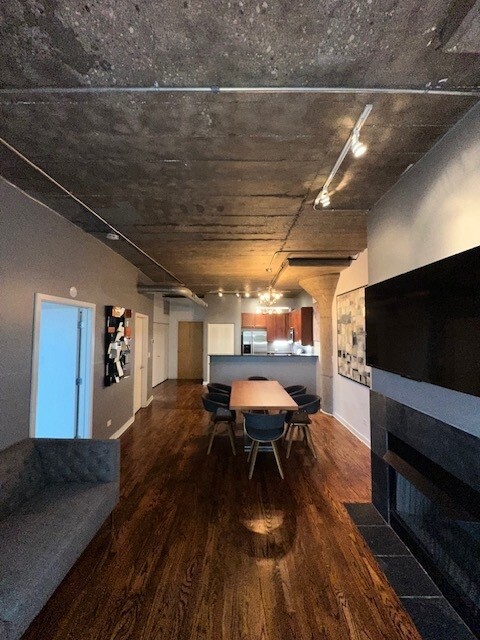 Living Room/Dining Room - 1001 W 15th St