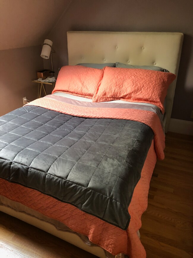 Queen bed in room - 1190 Boylston St