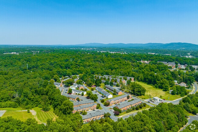 Aerial - Blue Ridge Crossing Apartments & Townhomes