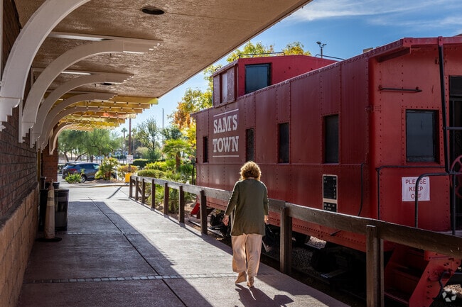 Sam's Town is one of the oldest casinos still standing on Boulder Highway right by Henderson.