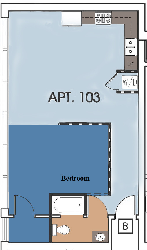 Plano de planta - Ballentine Lofts