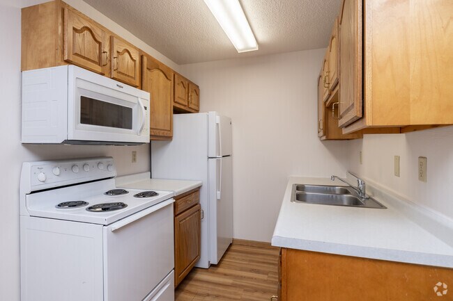 2BR, 1BA - 820SF - Kitchen - Dakota View Estates