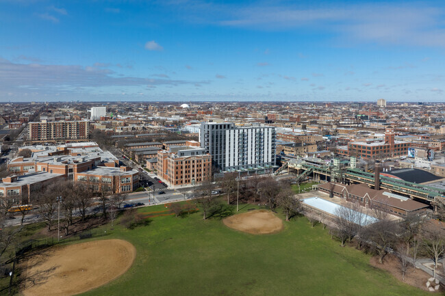 Aerial Photo - The Thompson at Fulton Market