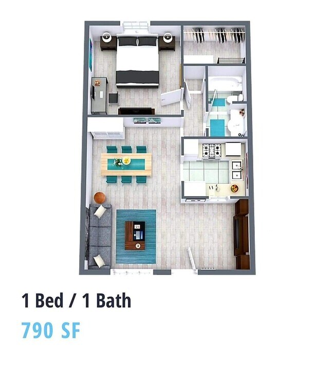 one Bed one Bath - 402 Church St