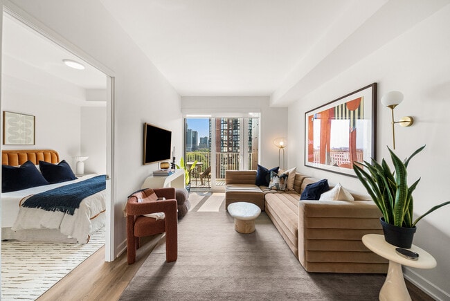 West House - One Bedroom - Living - West House