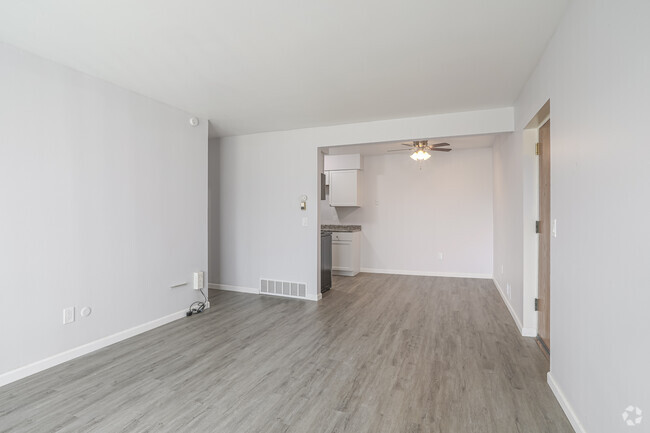 1 BR, 1 BA - Living Room - Waverly Flatz