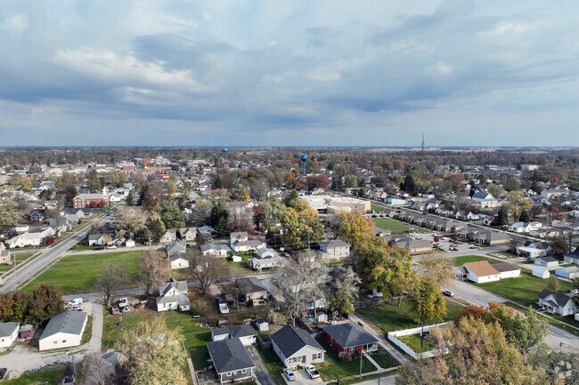 Lebanon is situated in the central part of Indiana, and is northwest of Indianapolis.