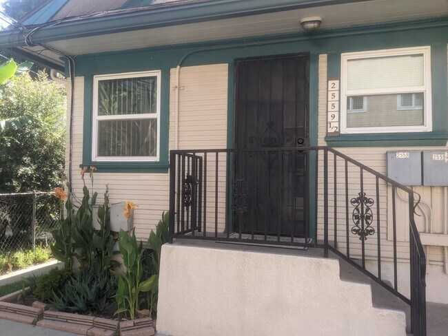 Back entrance to the apartment - 2559 1/2 Pasadena Ave