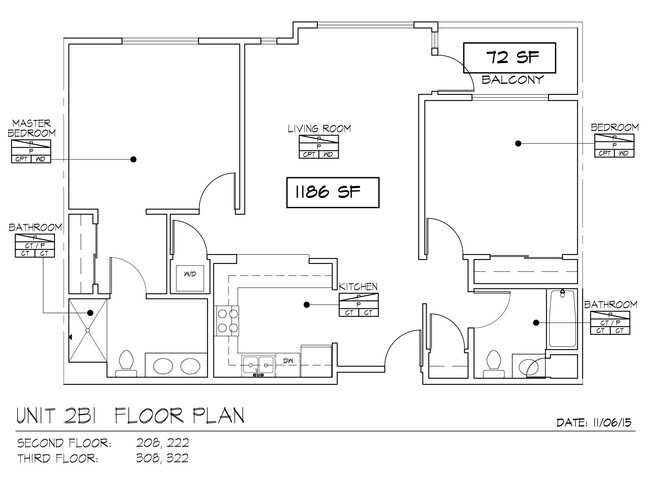 Plano de planta - Park Plaza