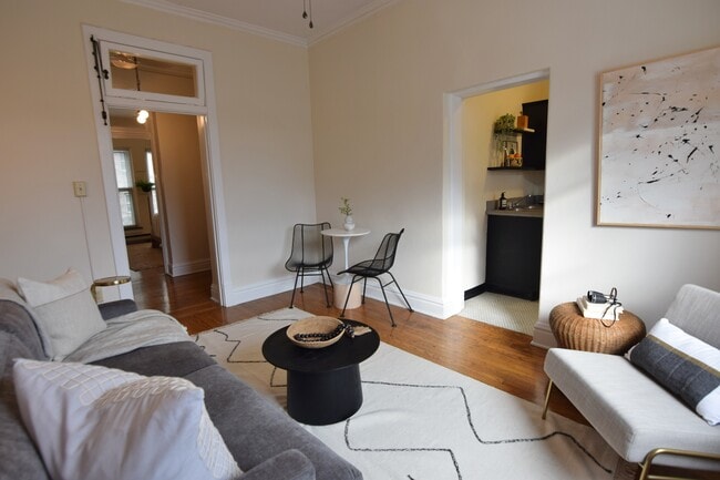 Living Room * Staged Apartment - Greystone Court