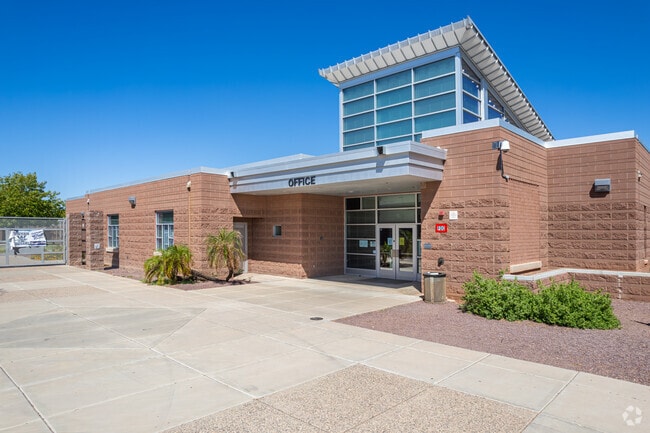 The hub of learning and support at Wigwam Creek Middle School in Litchfield Park.
