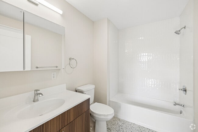 1BR, 1BA - 553SF - Bathroom - The Sullivan House