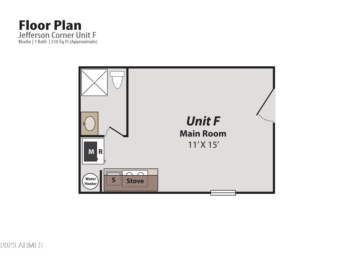 145 E Wickenburg Way Unit F, Wickenburg, AZ 85390 Room for Rent in