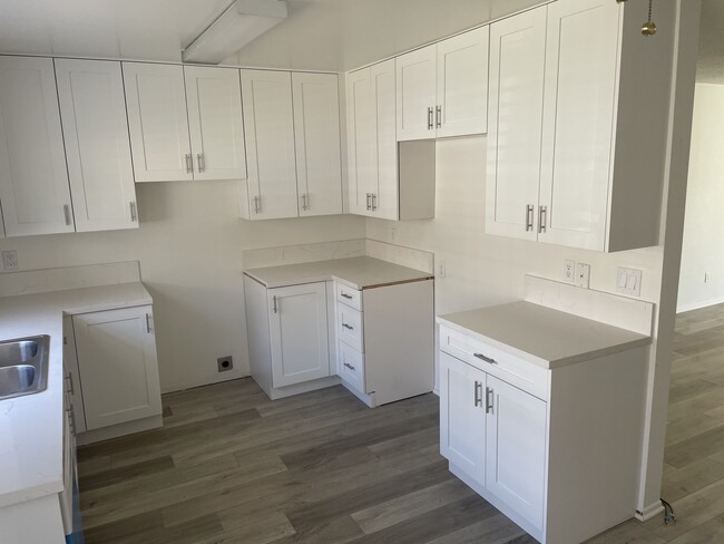 New kitchen cabinets and Quartz countertops new range and vent will be included - 18071 Beneda Ln