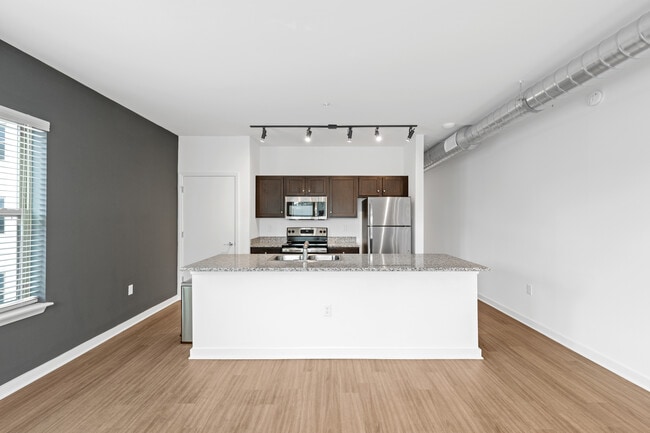 Main Living Room/Kitchen Area - Art Lofts @ Overton
