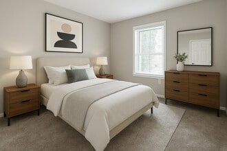 Bedroom - Barkley Village Apartments