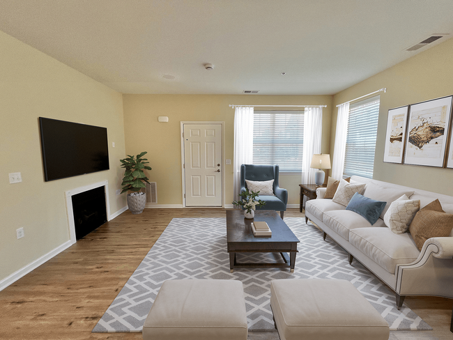Living Room - The Residences at Willow Ridge