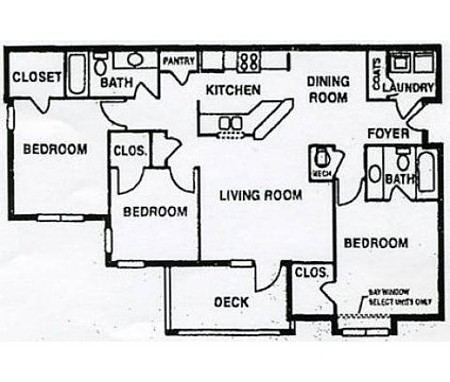 3HAB/2BA - Ashland Park