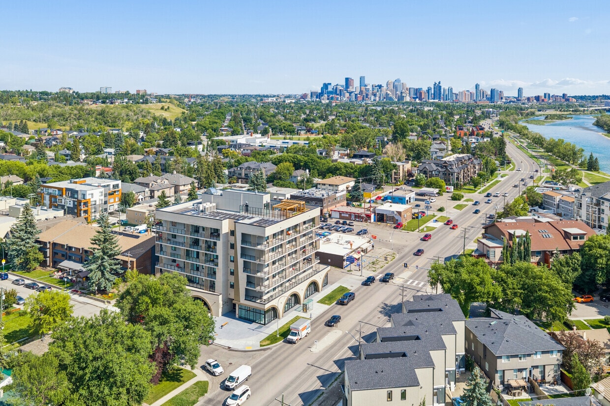 Aerial Photo - Village Block