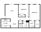 2 Bed 1.5 Bath