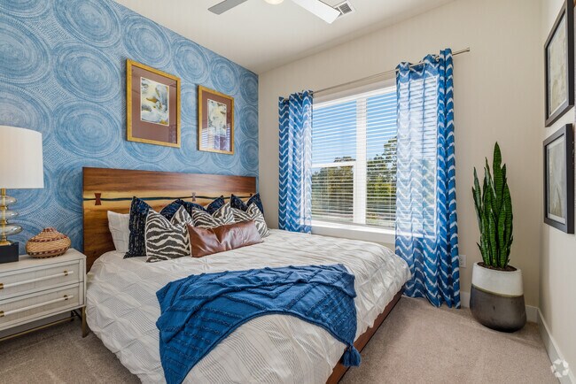 Dormitorio de 1 habitación y 1 baño - 743 pies cuadrados - Foundry on 19th