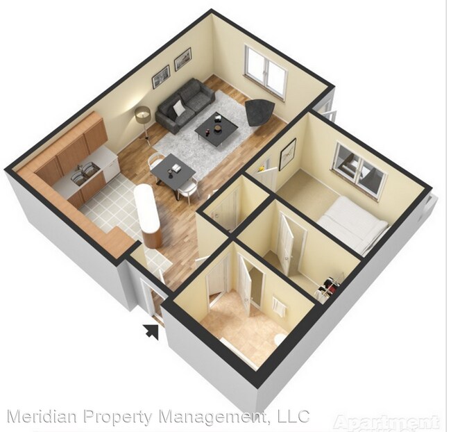Building Photo - 1 br, 1 bath Apartment - 1400 12th St W 14...
