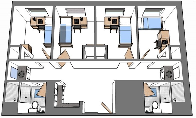 4HAB/2BA - Osprey Fountains