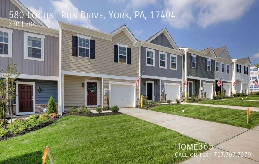 Brand New Townhouses on Locust Run Drive! Townhome Rentals in York PA