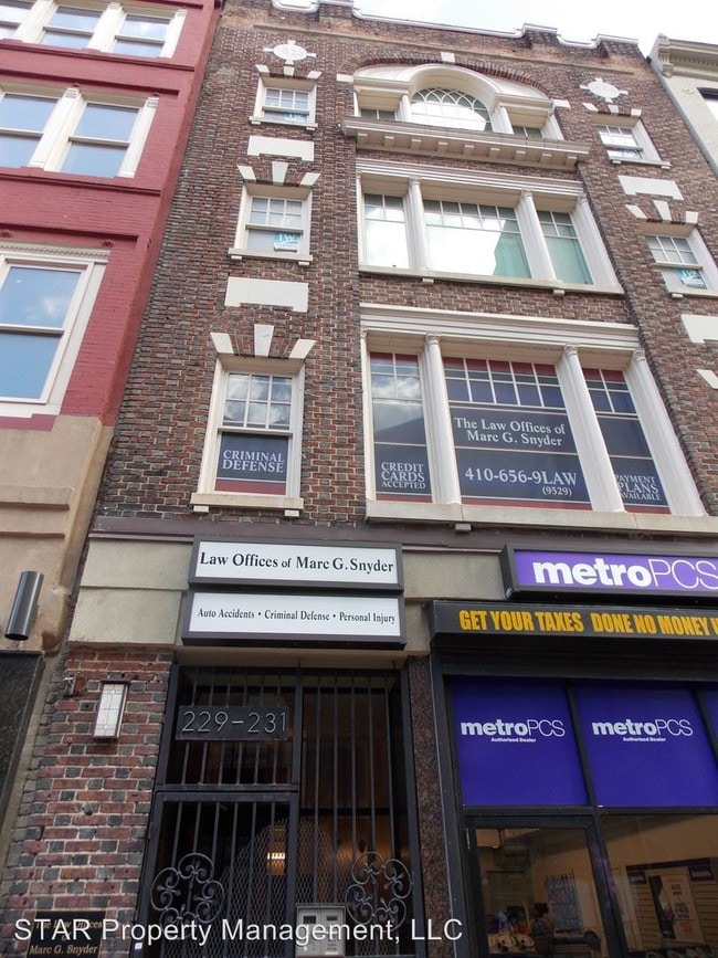 Building Photo - 229-231 N Howard St