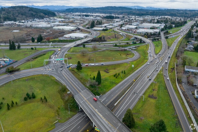 Highway 205 runs through the city of Happy Valley.
