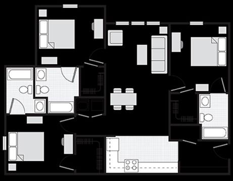 Apartamento B - Gamecock Village
