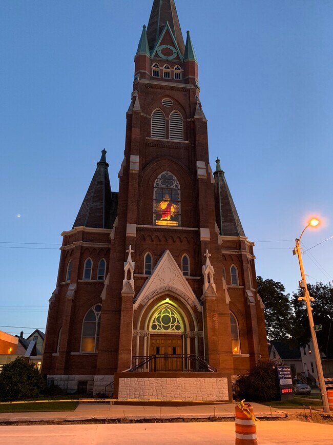 Church across the street - 2228 W Greenfield Ave