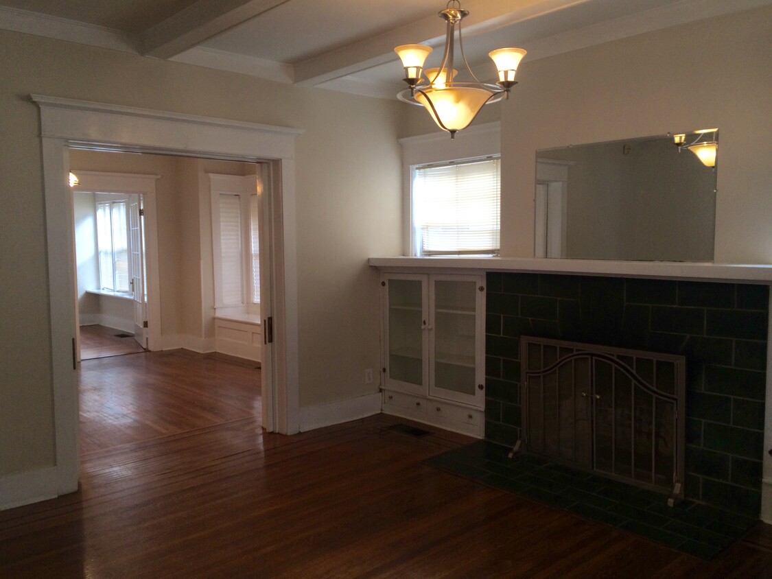 Living Room with Fireplace - 2063 Post St